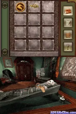 Image n° 3 - screenshots : Sherlock Holmes DS - The Mystery of the Mummy